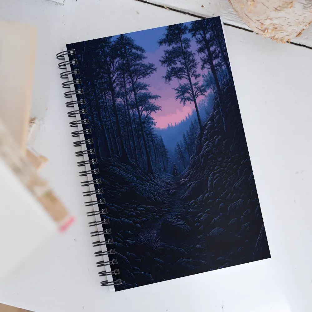 Twilight Path | Spiral Notebook