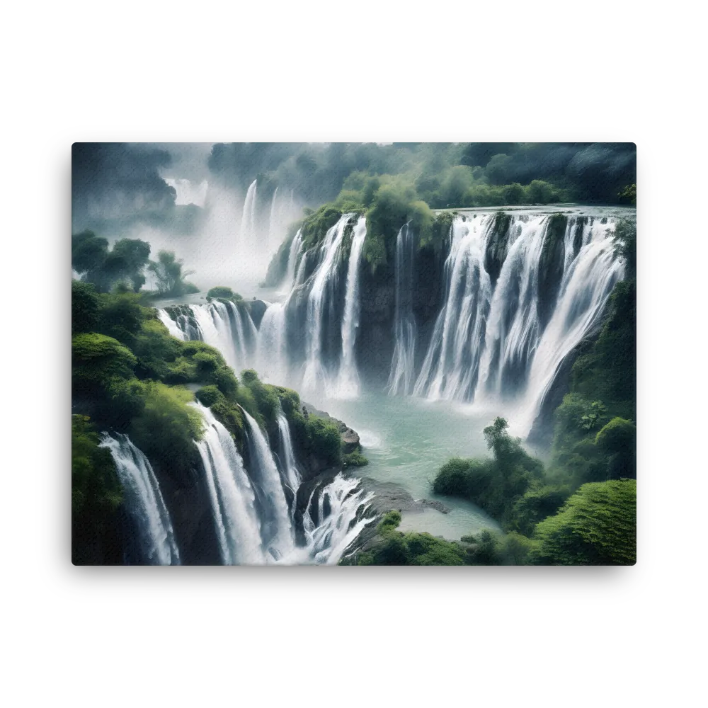 Whispers of the Cascades | Thin Canvas | 18″×24″