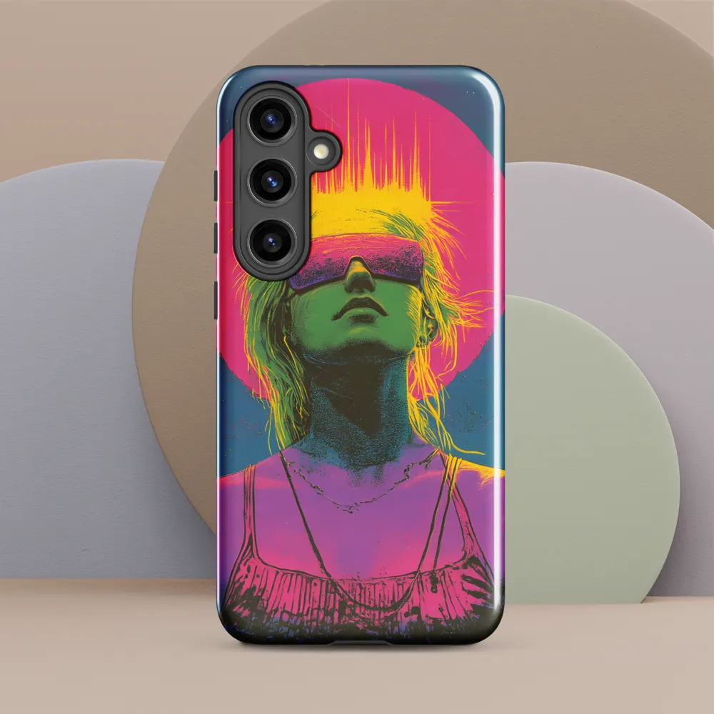 Neon Dreams: Portrait of a Modern Muse