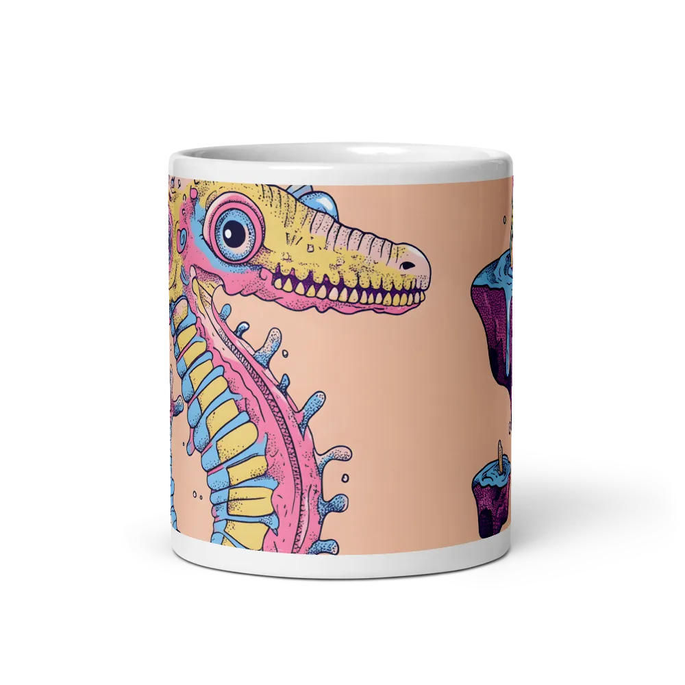 Whimsical Sea Dragon: An Intricate Fantasy | Mugs | Multiple Sizes & Colors