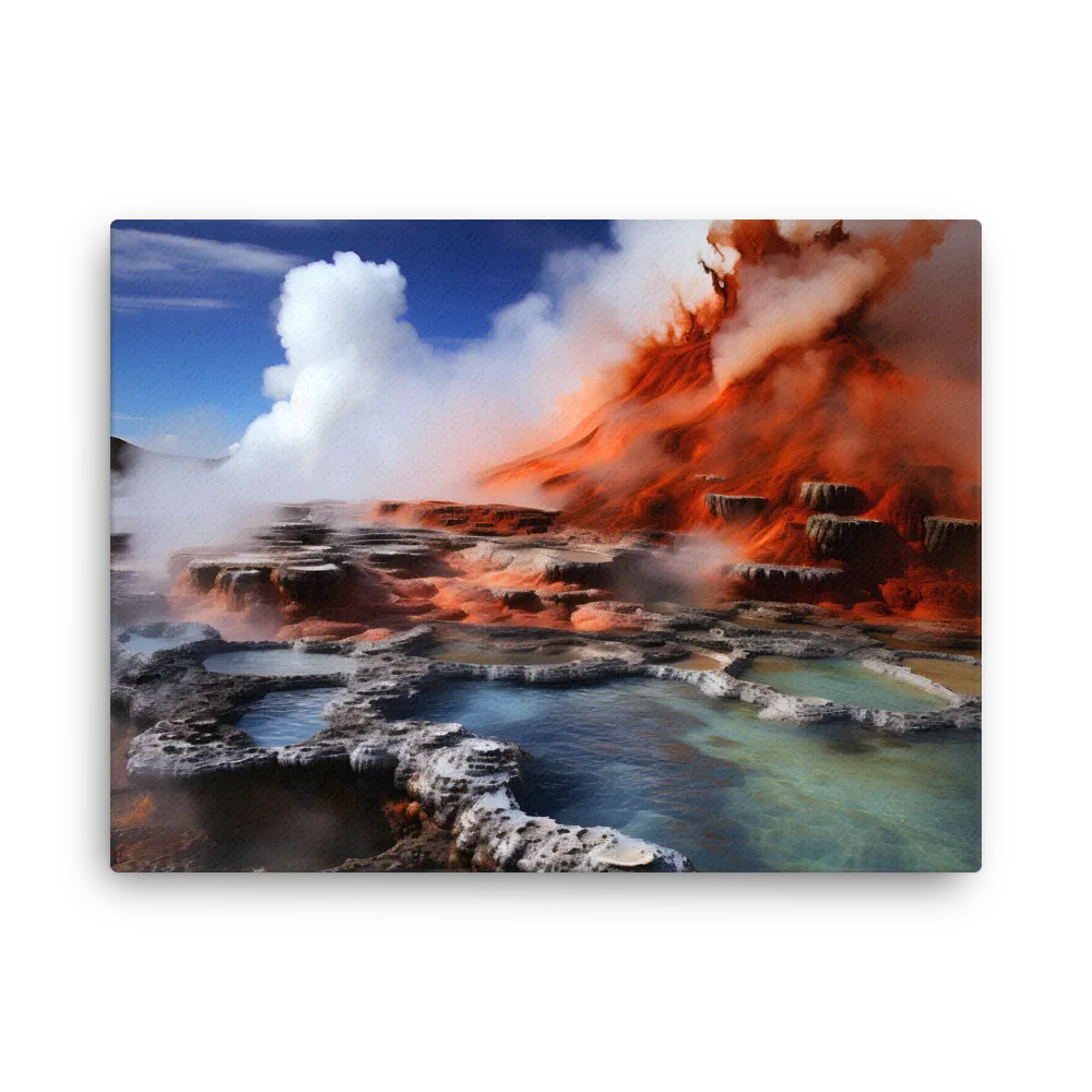 Nature's Fury: The Volcano's Expression