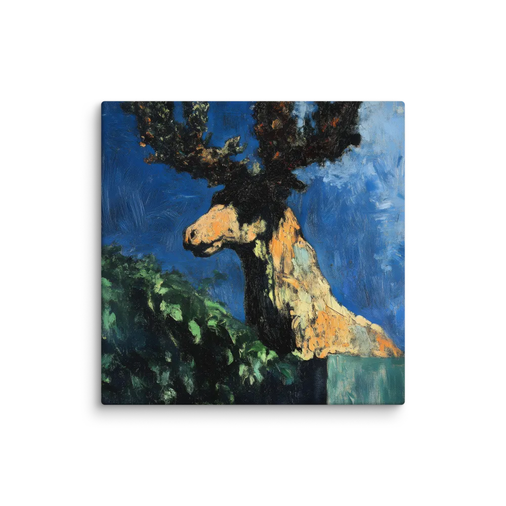 The Majestic Deer in Nature | Canvas | 18″×18″
