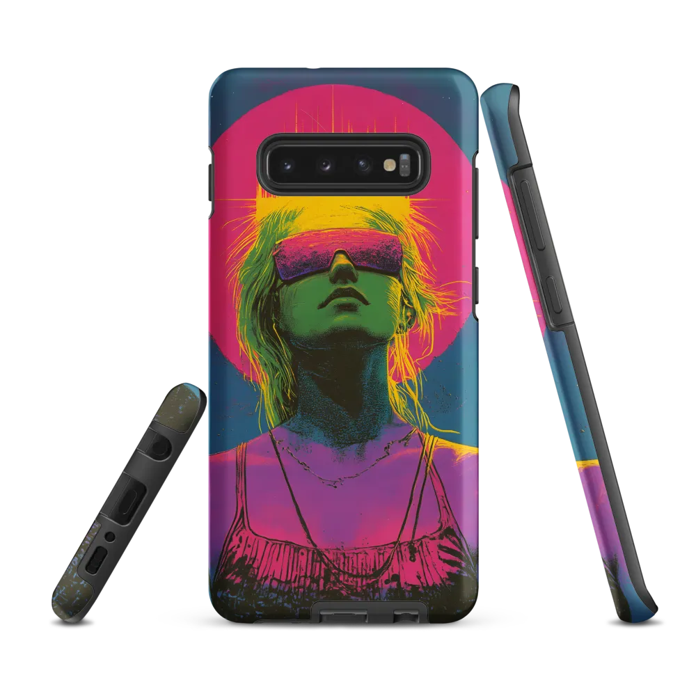 Neon Dreams: Portrait of a Modern Muse