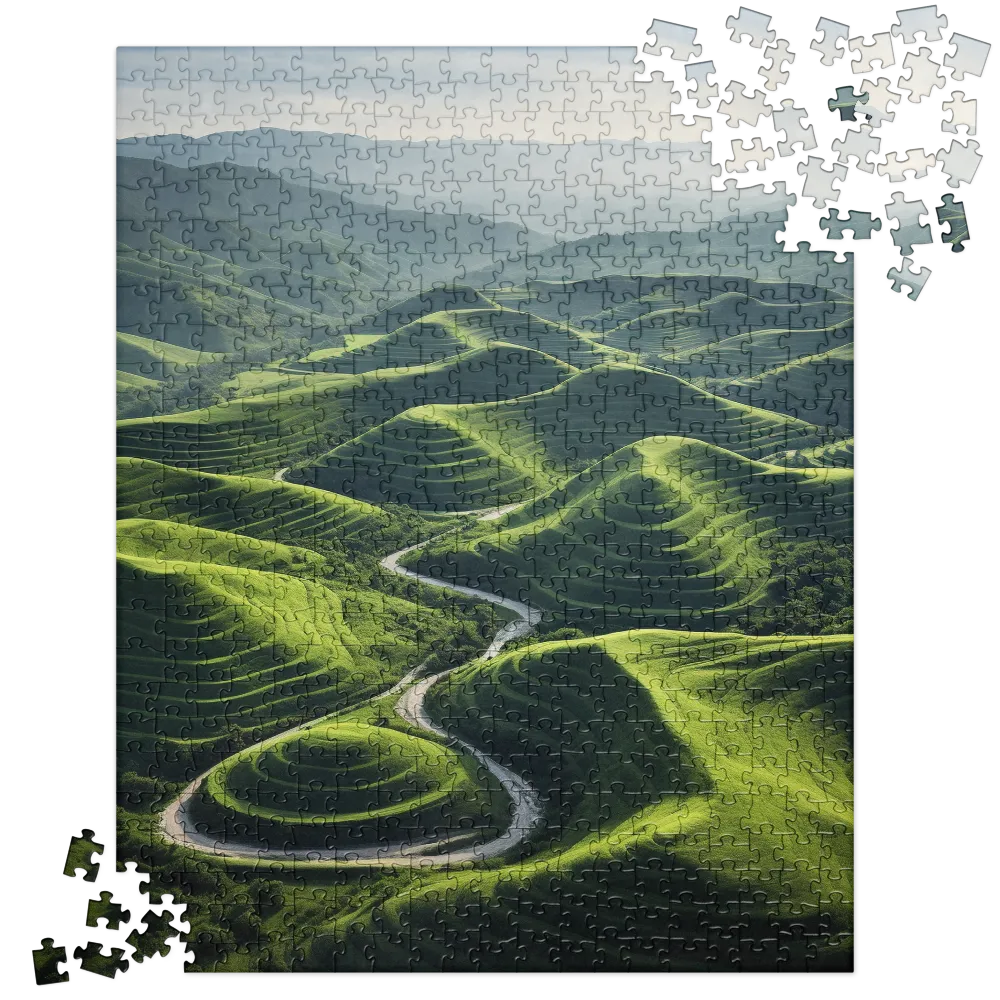 The Serene Undulations of Nature | Jigsaw Puzzle | 520 pieces