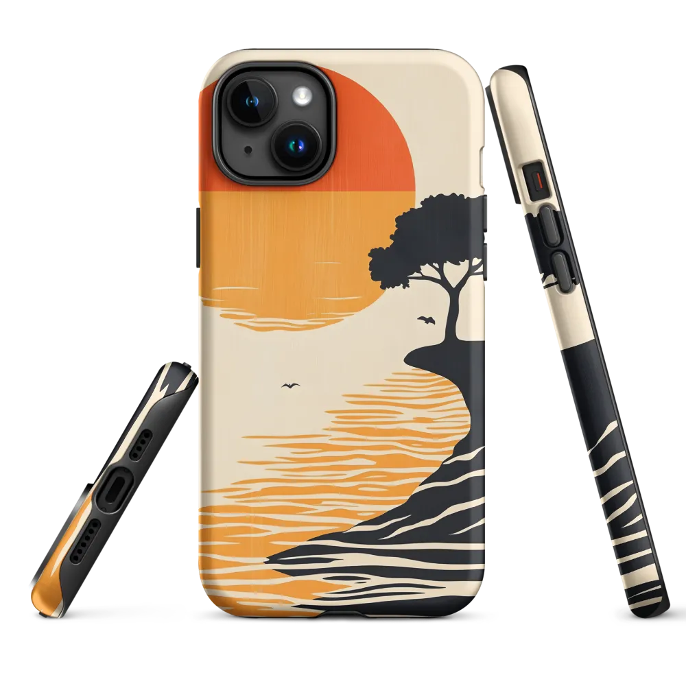 Serene Sunset | Phone Case |  15 Plus | Tough Case | Matte