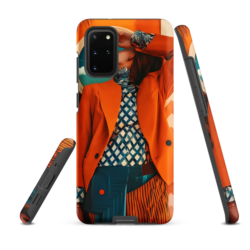 Vibrant Interplay: A Fusion of Fashion and Nature