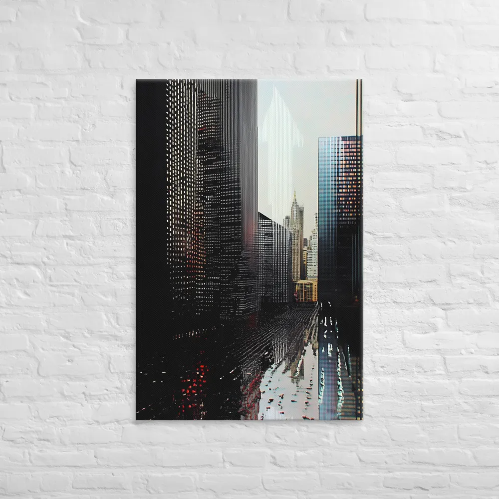 Reflections of Urban Abstraction | Canvas | 32″×48″