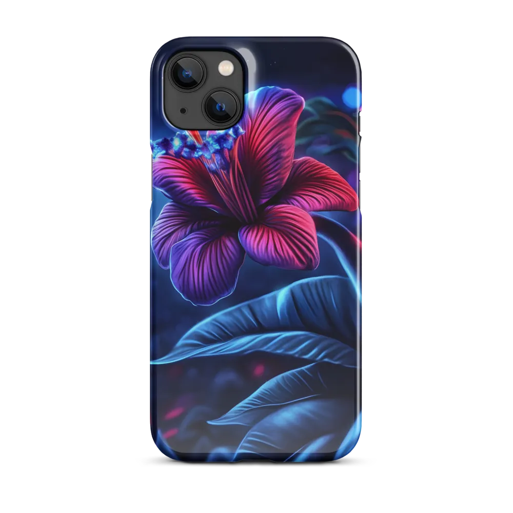 Illuminated Serenity: The Surreal Blossom