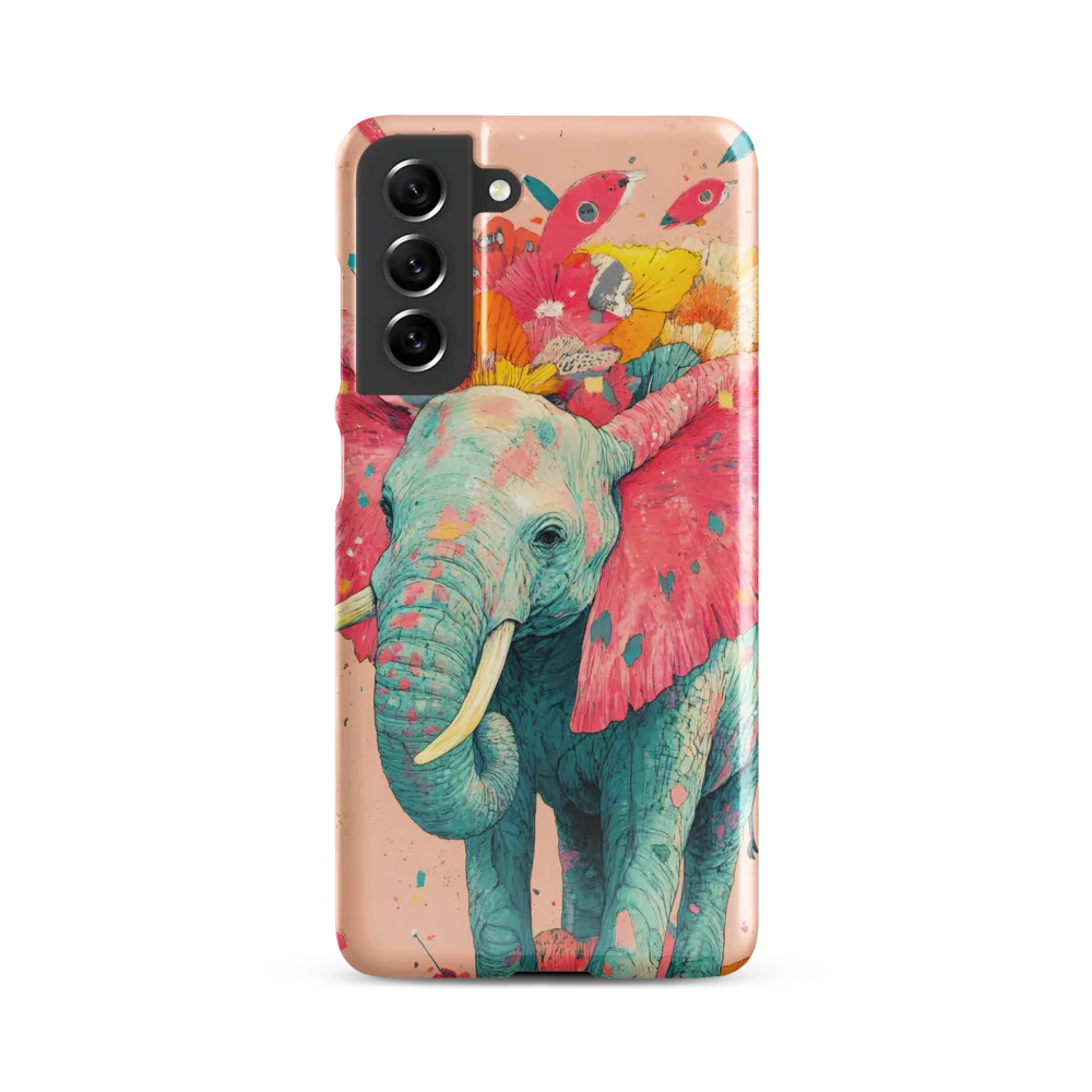 Whimsical Elegance: The Floral Elephant