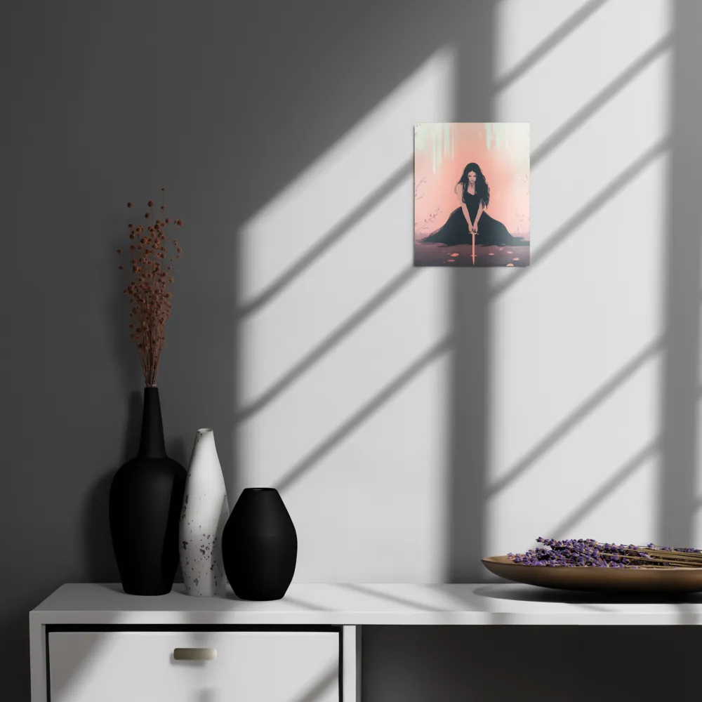 The Guardian of Solitude | Metal Print | 8″×10″