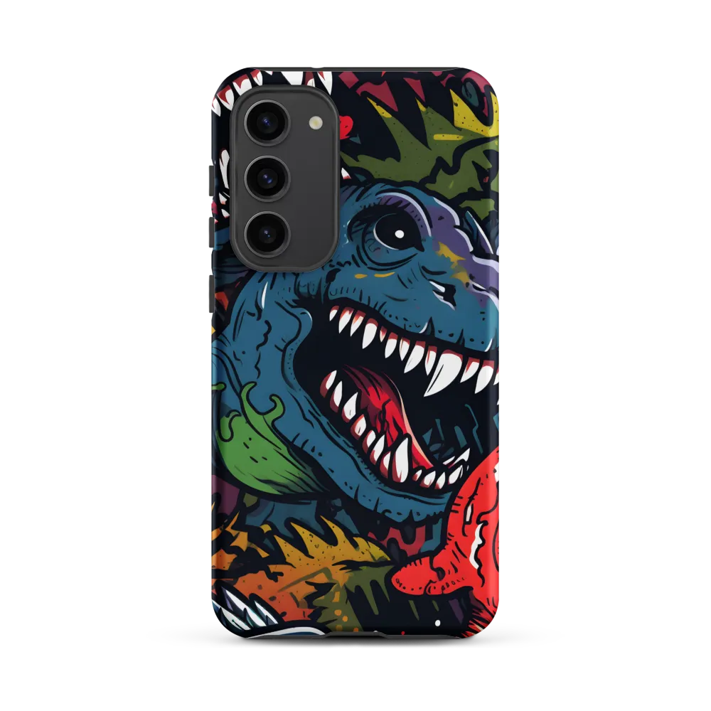 Dino Mania: A Colorful Frenzy