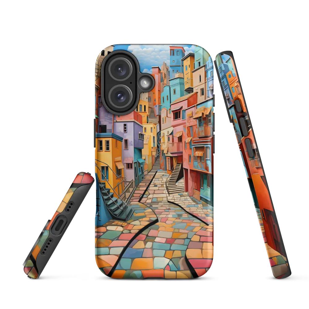Vibrant Cityscape: A Kaleidoscope of Colors