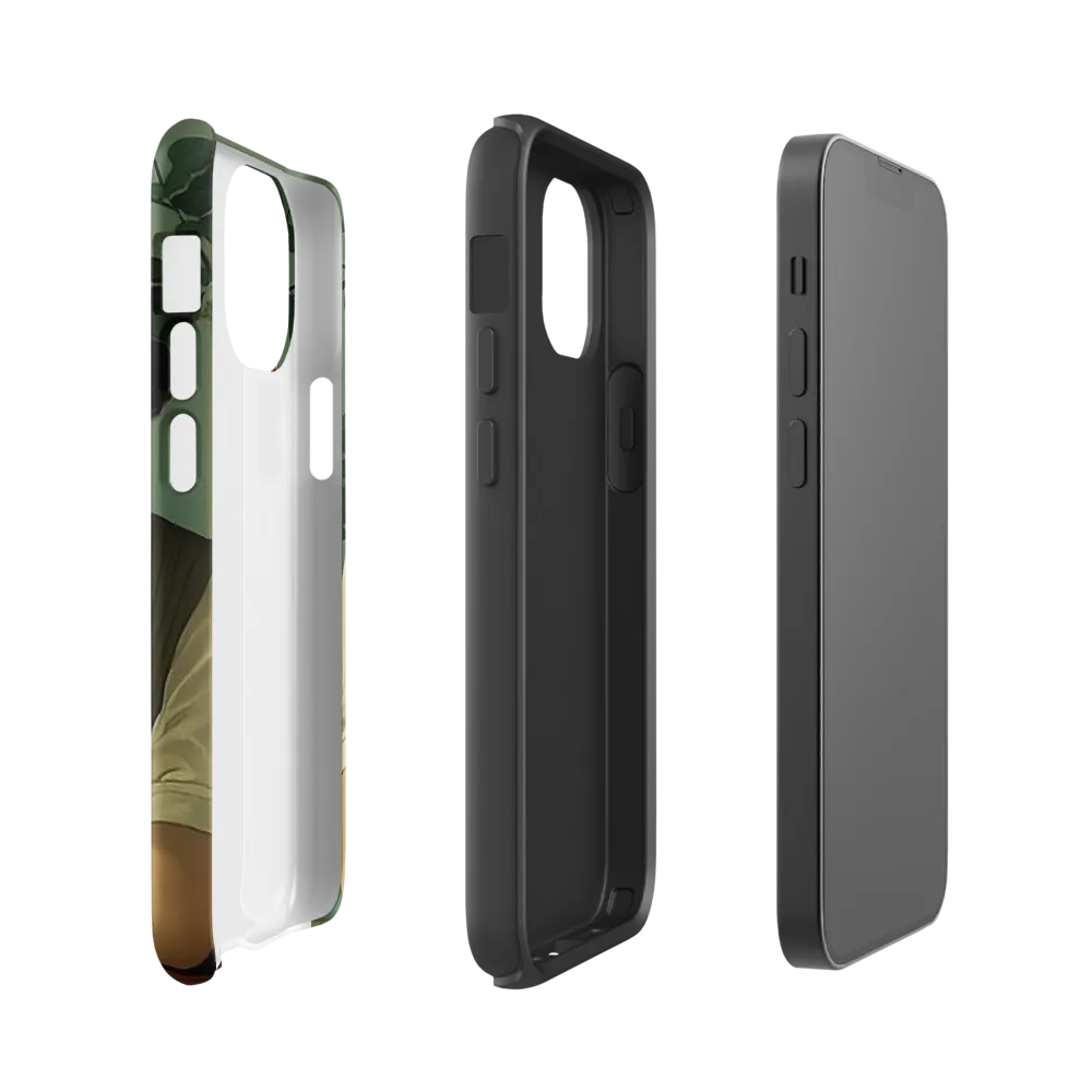 Whispers of Serenity | Phone Case |  13 mini | Tough Case | Matte