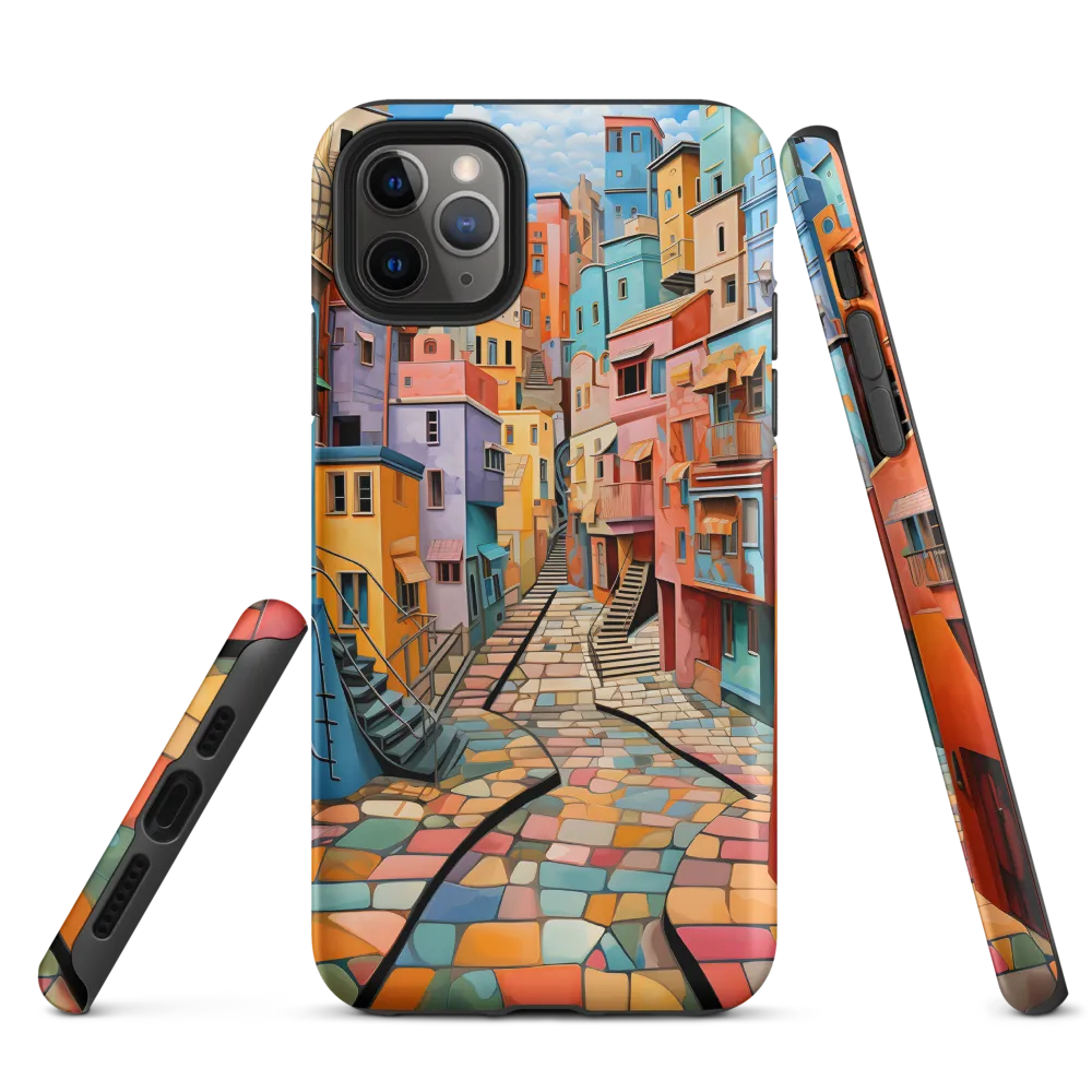 Vibrant Cityscape: A Kaleidoscope of Colors