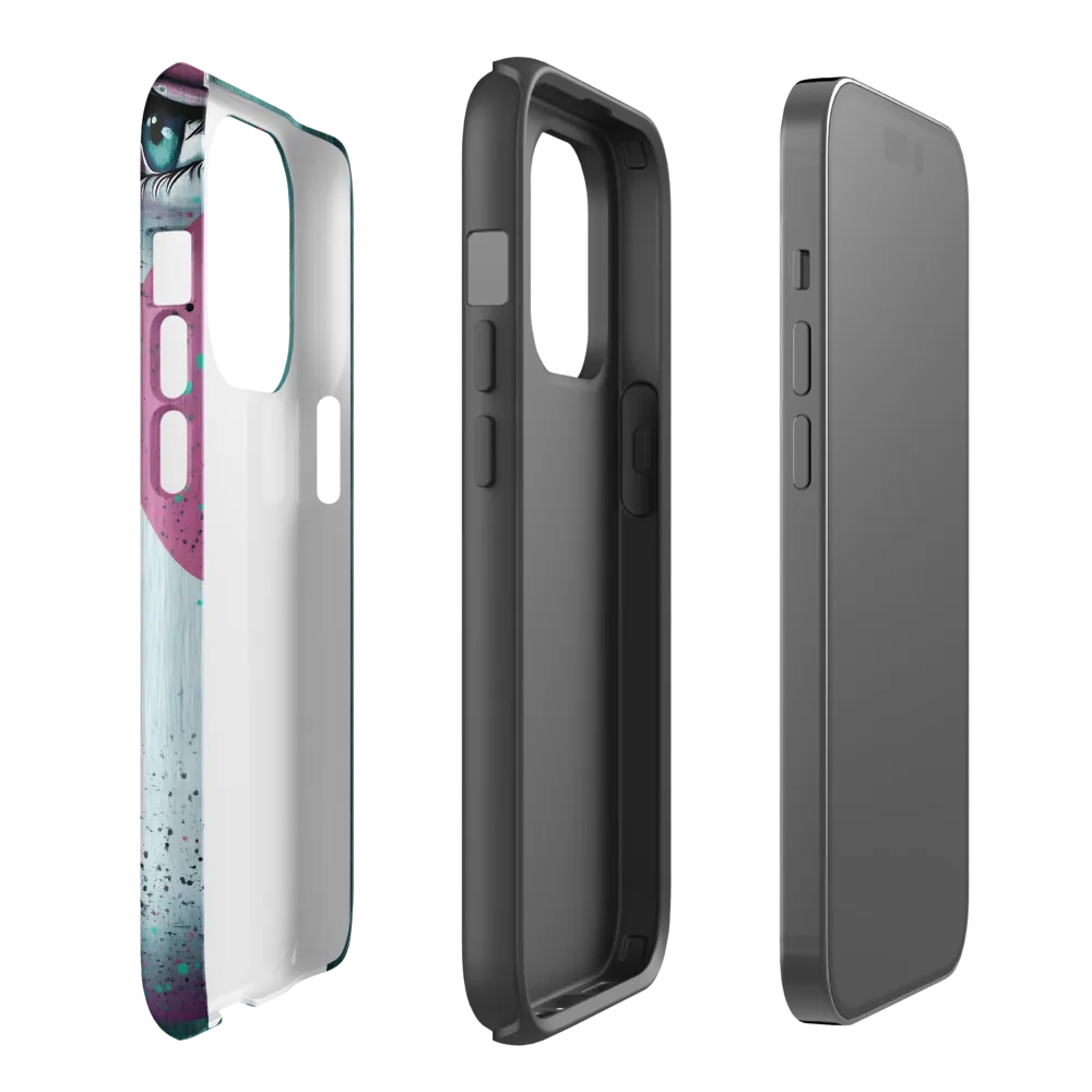 Modern Serenity in Profile | Phone Case |  14 Pro | Tough Case | Matte