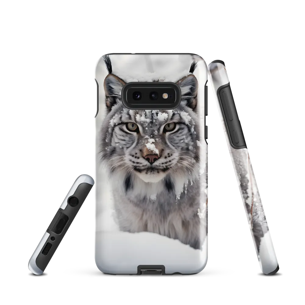 Whispers of Winter: The Lynx in Snow