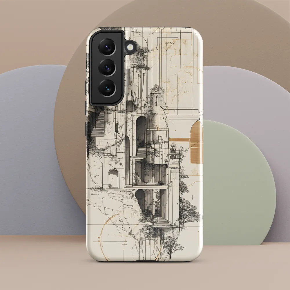 Ethereal Architectures | Phone Case |  S22 Plus | Tough Case | Glossy