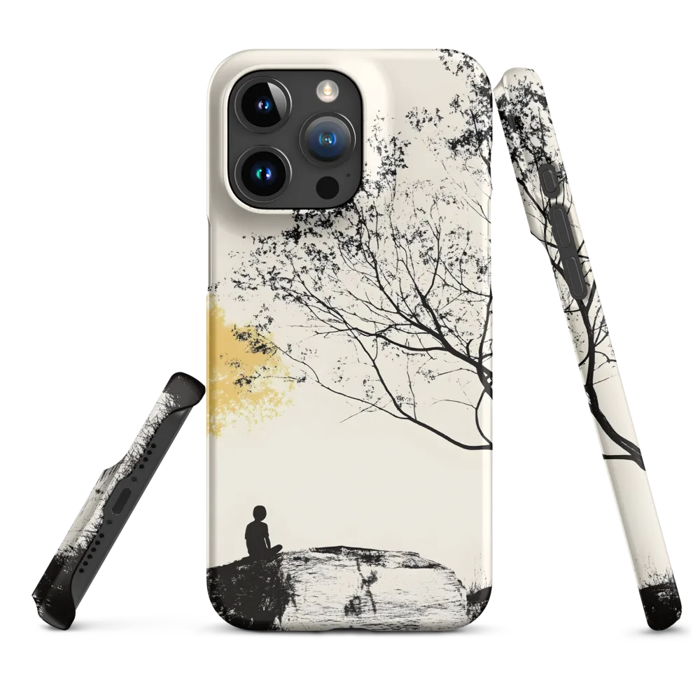 Whispers of Solitude | Phone Case |  15 Pro Max | Snap Case | Matte
