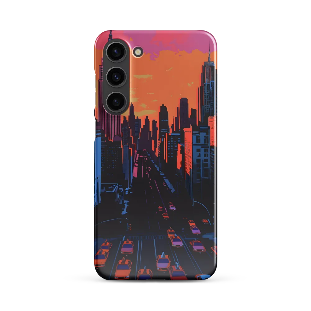 Sunset Over Skyscrapers