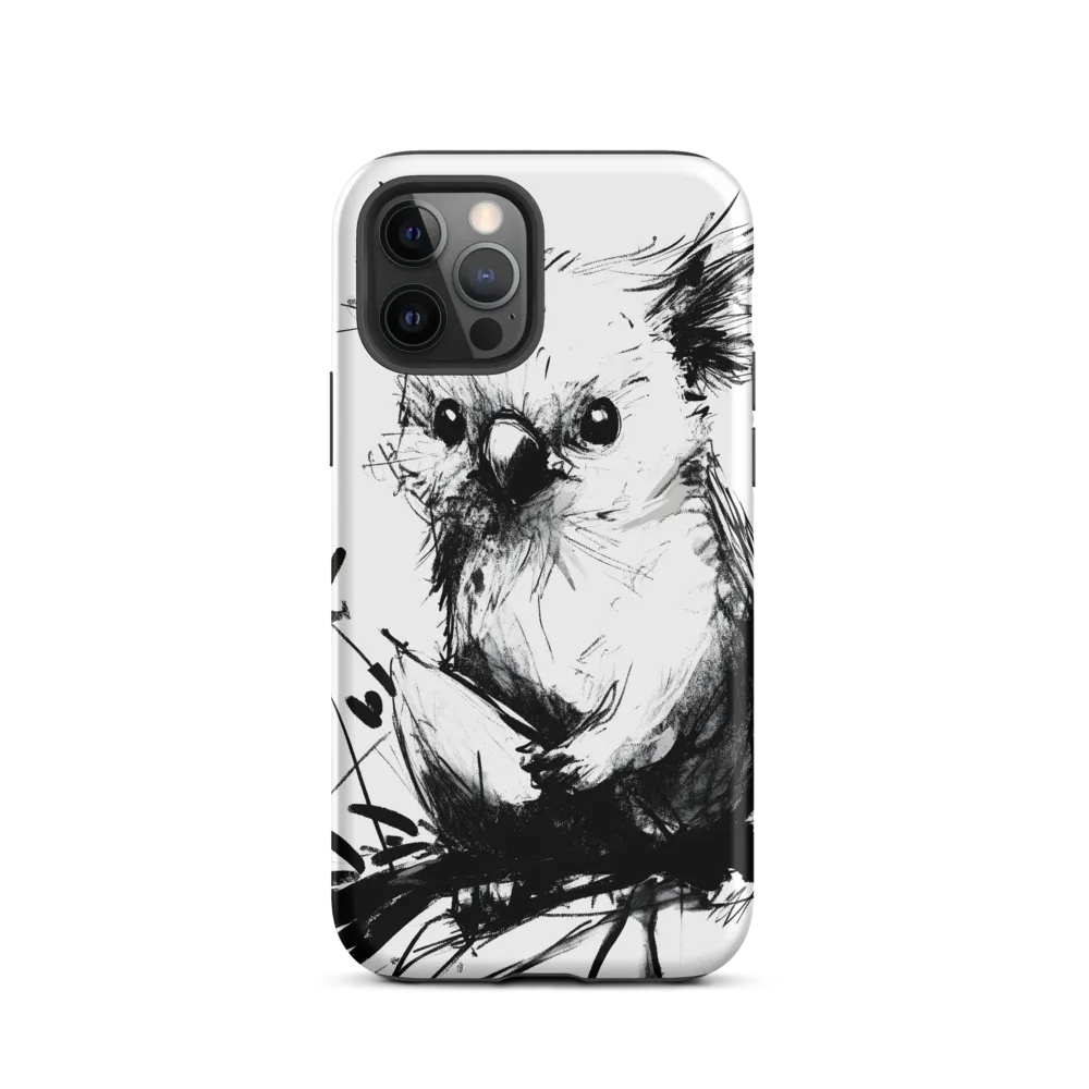 Whimsical Koala in Ink