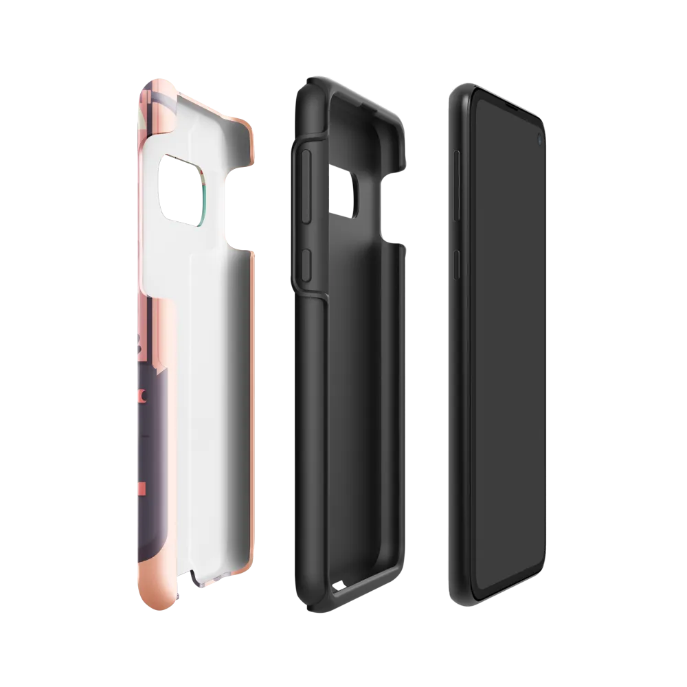Futuristic Astronaut Bot | Phone Case |  S10e | Tough Case | Glossy