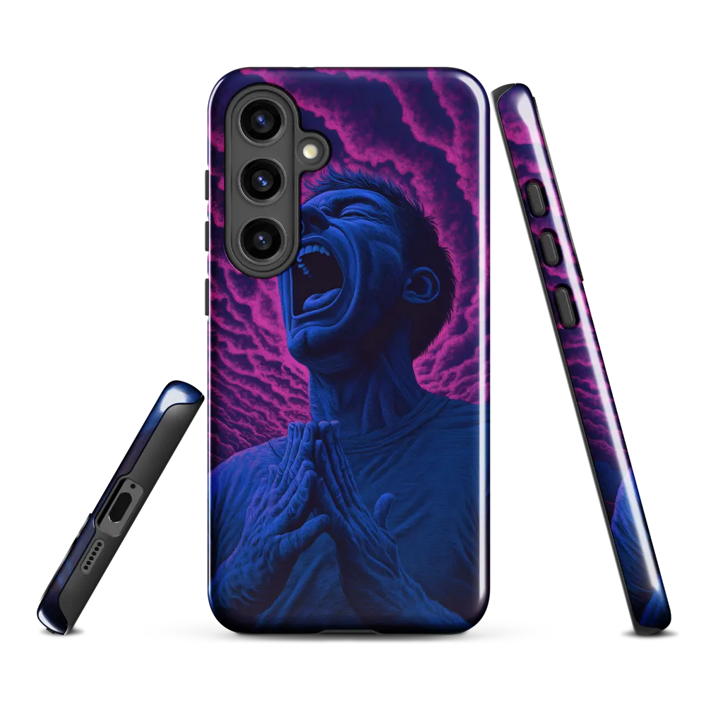 Screams of the Soul | Phone Case |  S24 Plus | Tough Case | Glossy