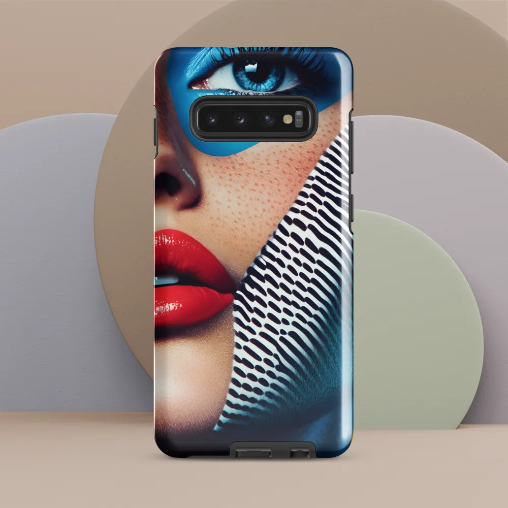 Bold Expressions: A Modern Portrait | Phone Case |  S10 Plus | Tough Case | Glossy