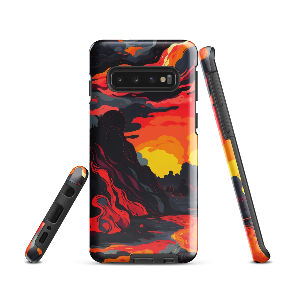 Eruption of Colors | Phone Case |  S10 | Tough Case | Glossy
