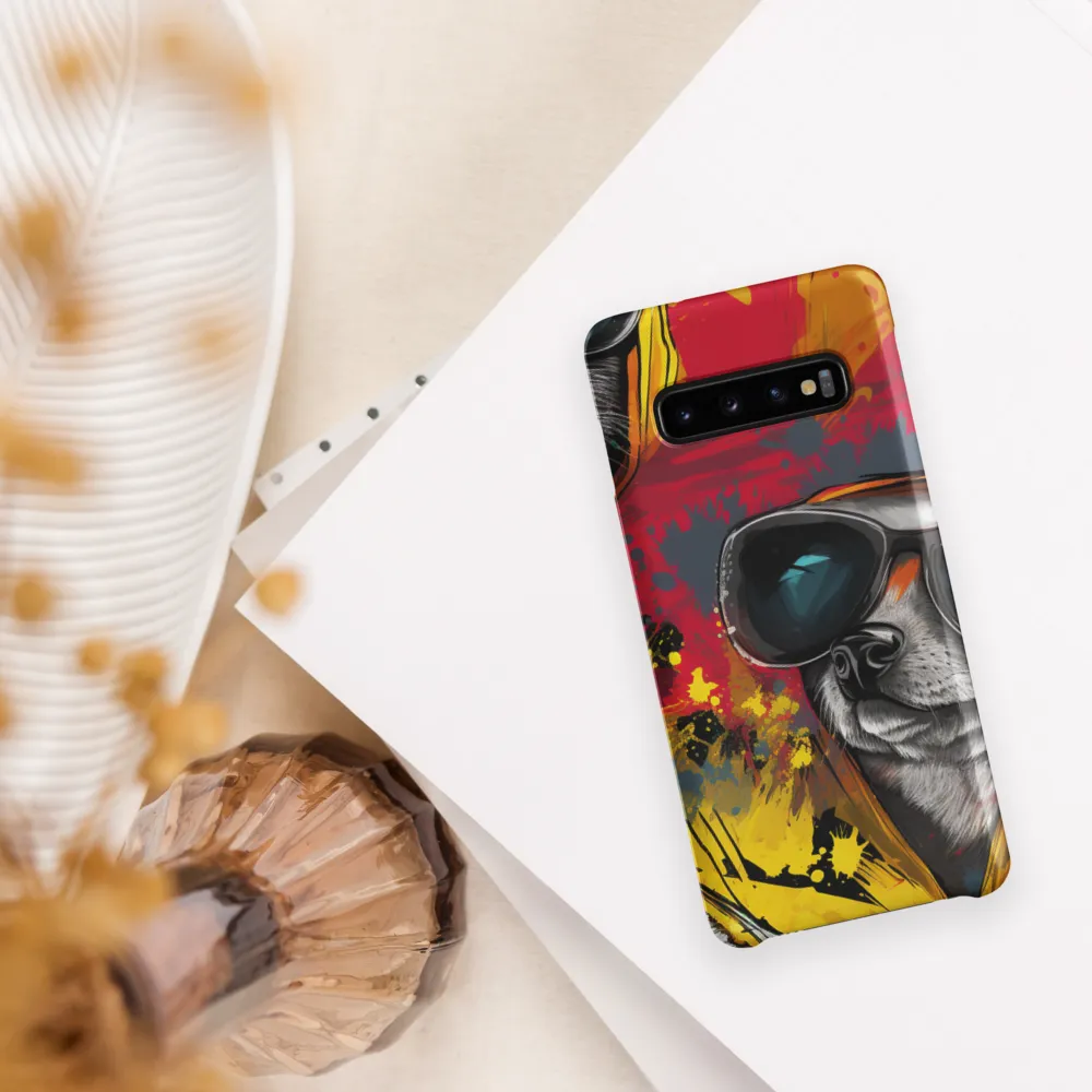 Urban Canine Vibes | Phone Case |  S10 | Snap Case | Matte