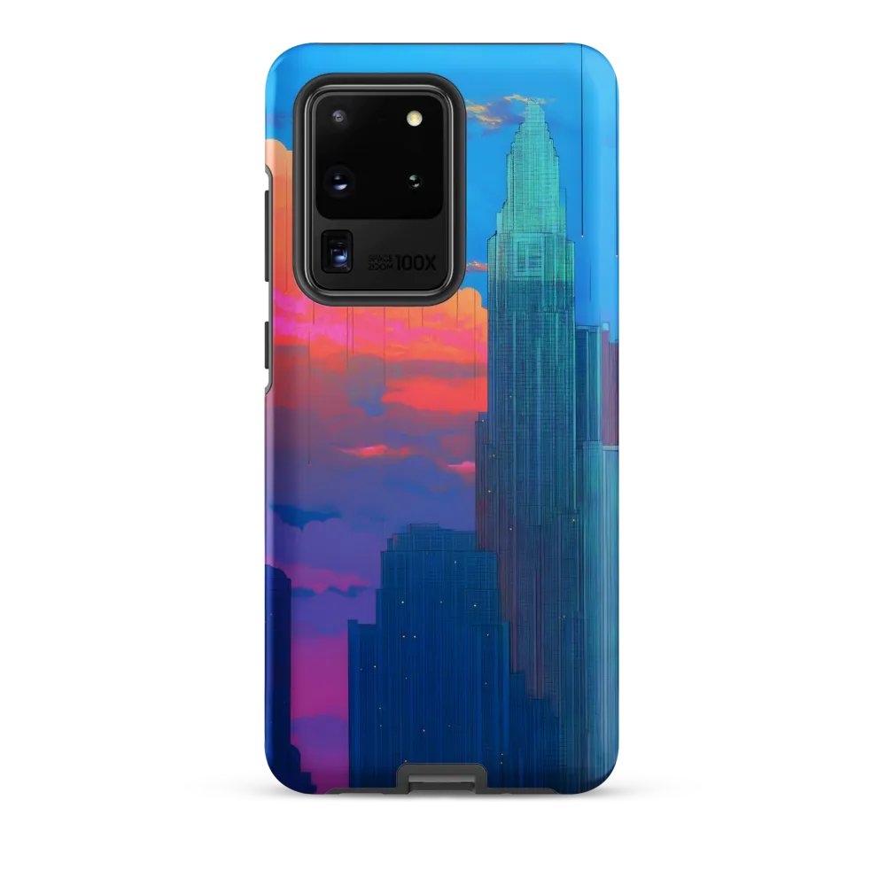 Twilight Reflections: A Digital Cityscape