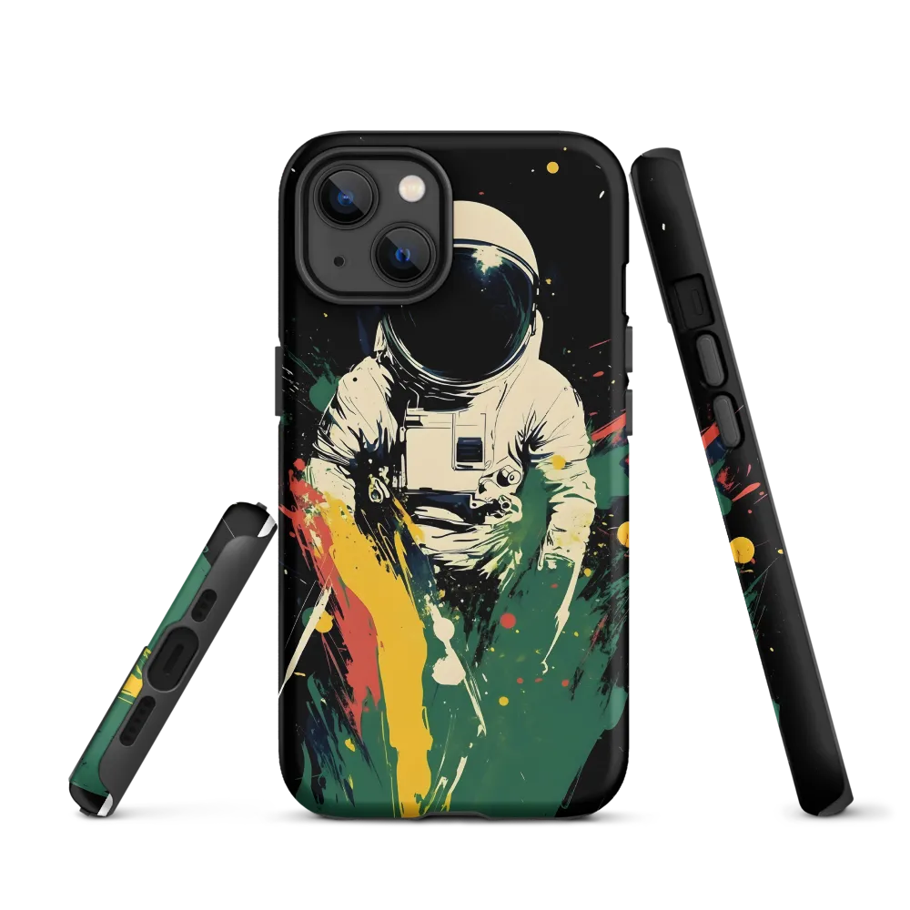 Cosmic Splash: The Astronaut's Journey