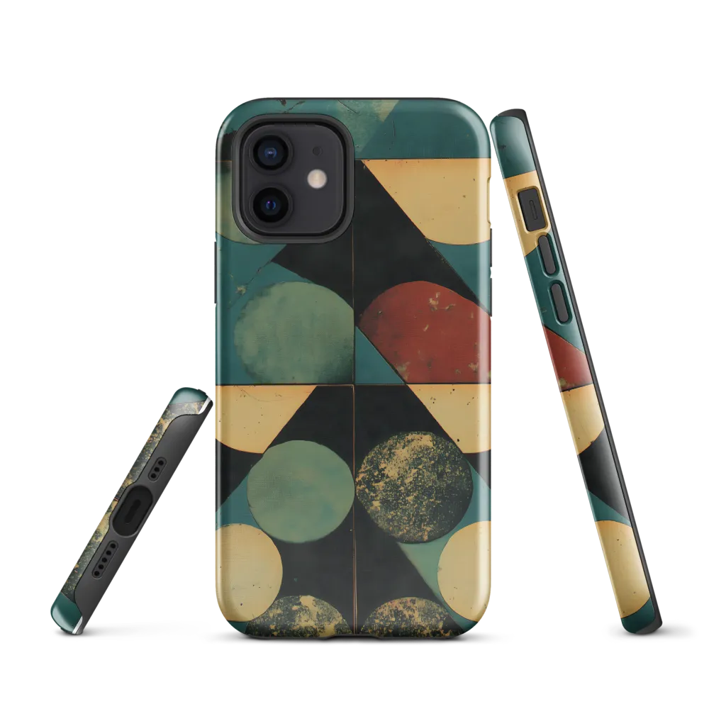 Geometric Harmony | Phone Case |  12 | Tough Case | Glossy