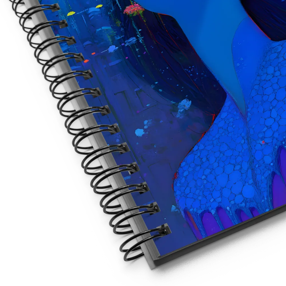 The Ocean of Thoughts | Spiral Notebook