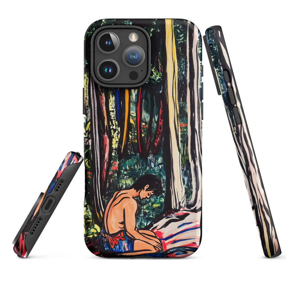 Contemplation in Nature | Phone Case |  16 Pro Max | Tough Case | Matte