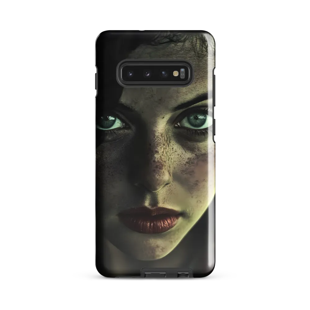 Eyes of Enigma | Phone Case |  S10 Plus | Tough Case | Glossy