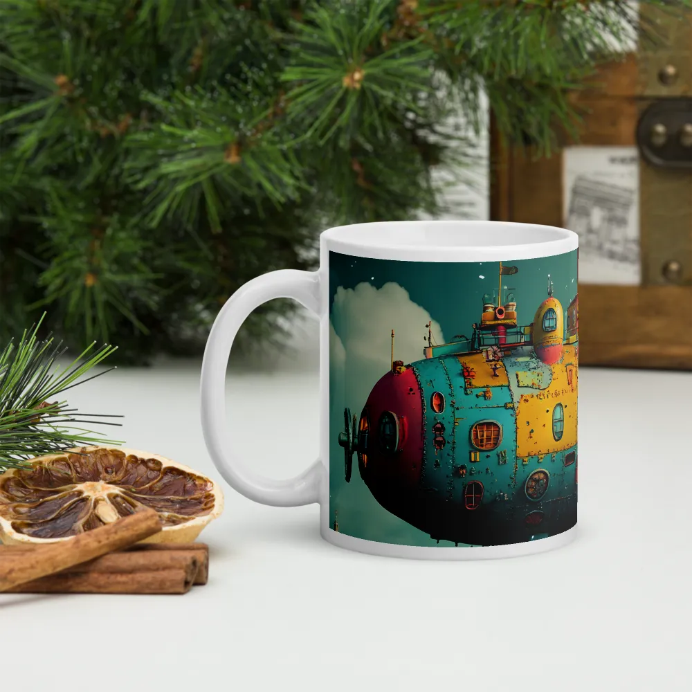 Submerged Dreams: A Whimsical Voyage | Mugs | Multiple Sizes & Colors