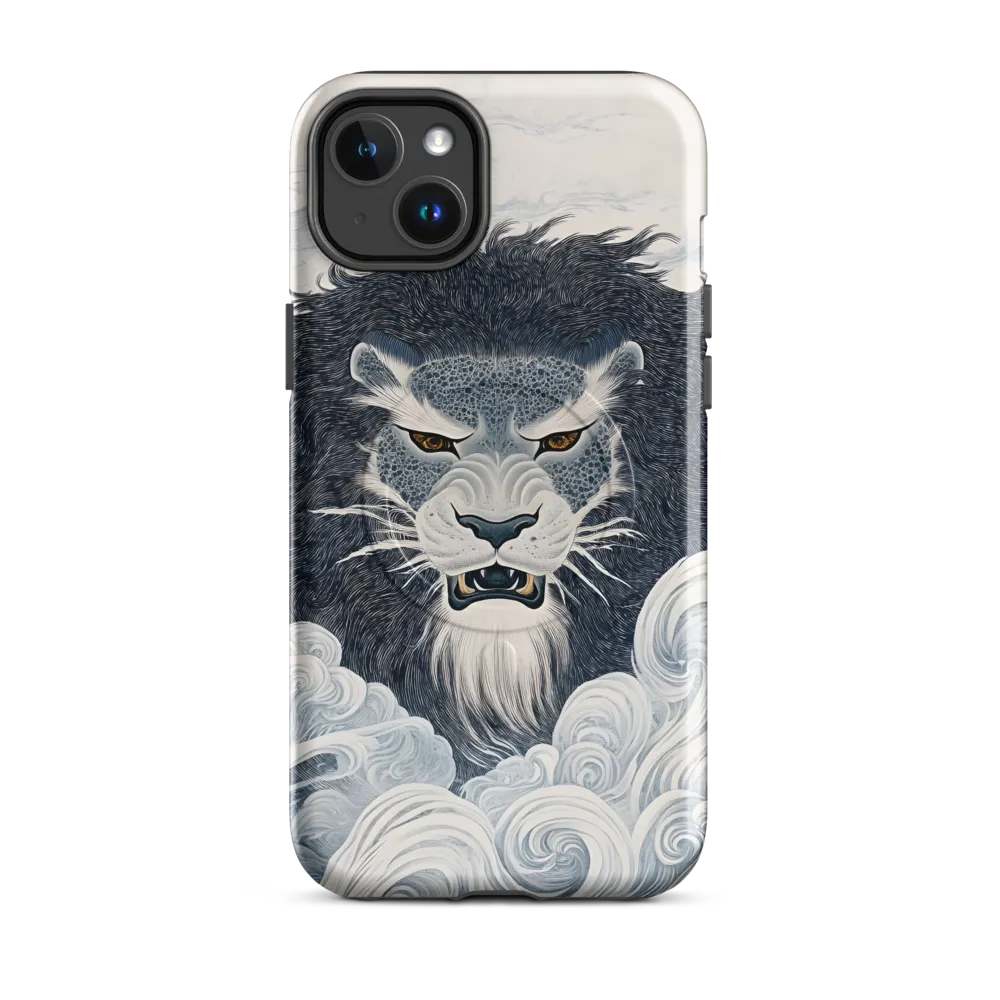 Fierce Majesty in the Storm | Phone Case |  14 Plus | MagSafe® Tough Case | Glossy