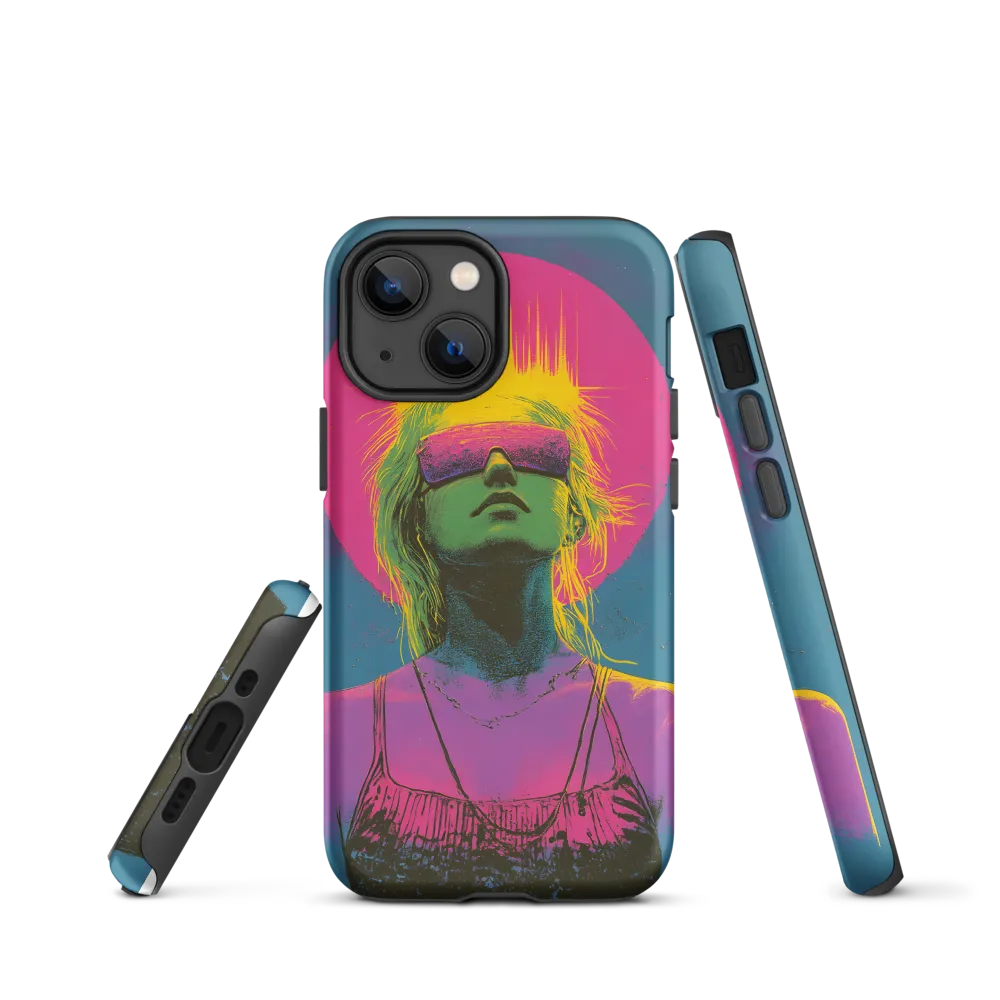 Neon Dreams: Portrait of a Modern Muse
