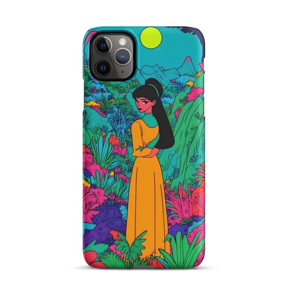 Ethereal Serenity in a Psychedelic Landscape