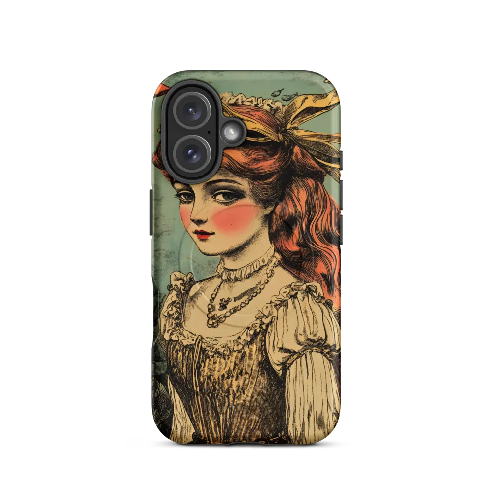Elegance Beneath the Waves | Phone Case |  16 | MagSafe® Tough Case | Matte
