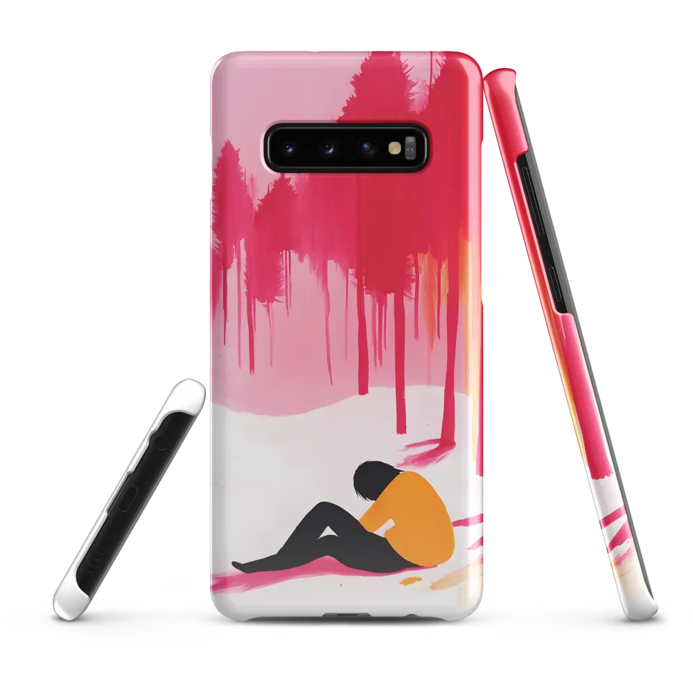 Whispers of Solitude | Phone Case |  S10 Plus | Snap Case | Glossy