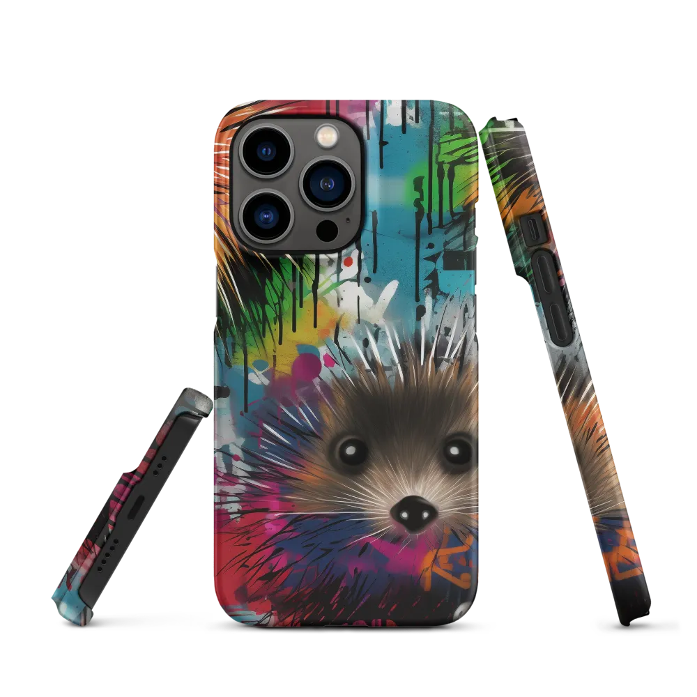 Whimsical Hedgehogs in a Kaleidoscopic Wonderland