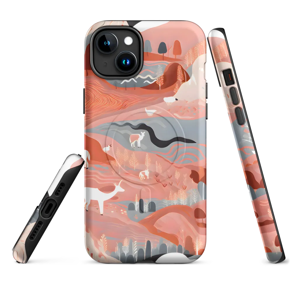 Harmony in Nature | Phone Case |  15 Plus | MagSafe® Tough Case | Matte