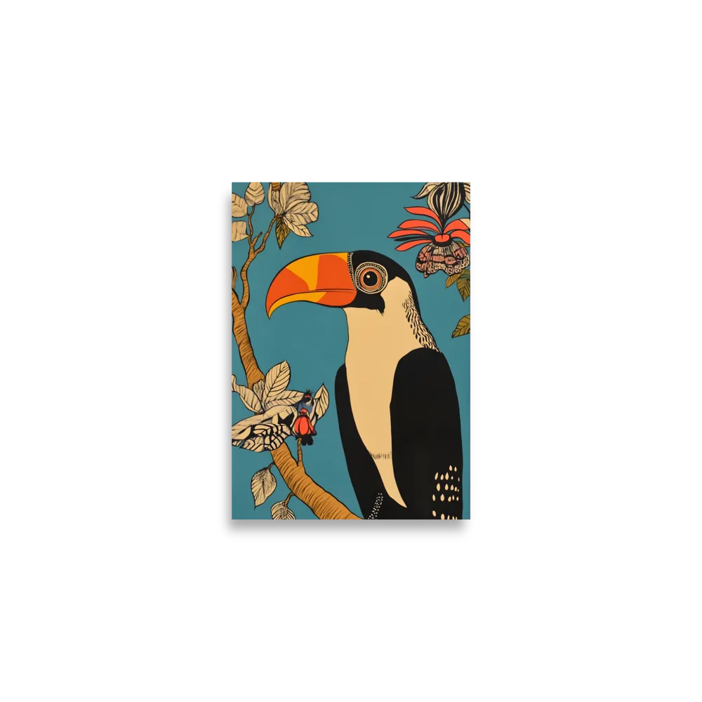 Tropical Majesty: The Toucan at Rest | Poster | A2 (16.5″×23.3″)