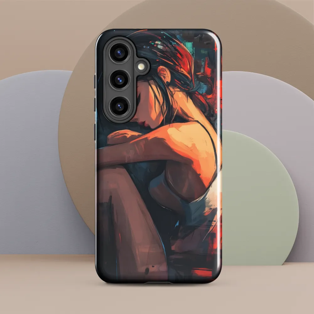 Contemplation in Color | Phone Case |  S24 Plus | Tough Case | Glossy