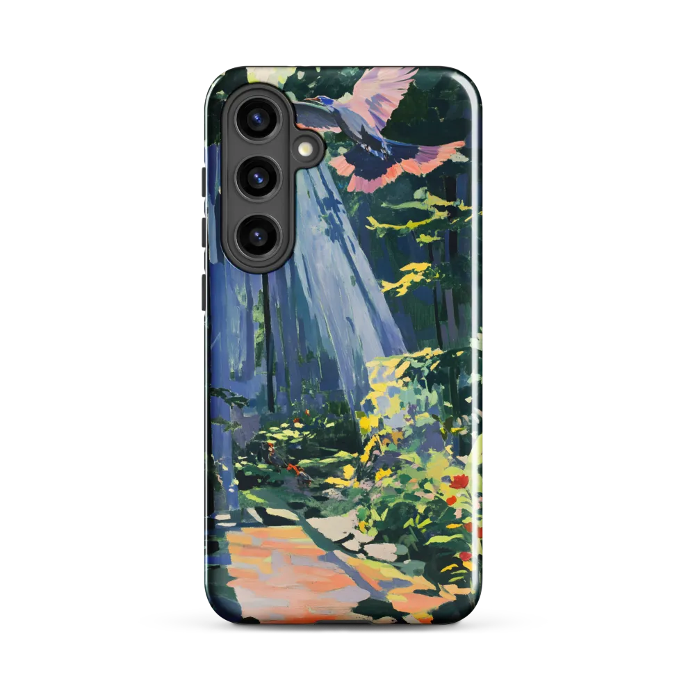 Flight of Light: A Serene Forest