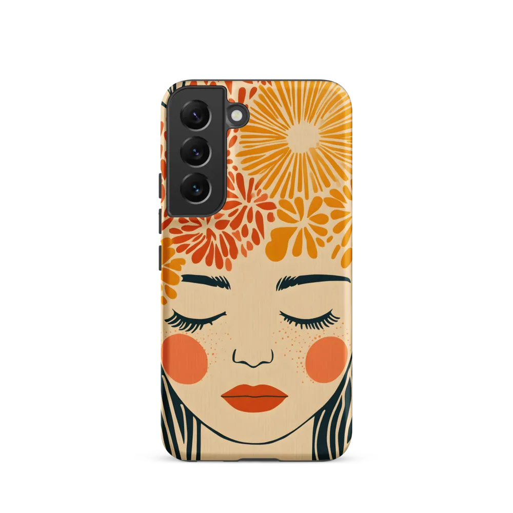 Serenity in Bloom | Phone Case |  S22 | Tough Case | Matte