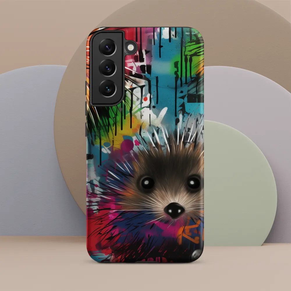 Whimsical Hedgehogs in a Kaleidoscopic Wonderland