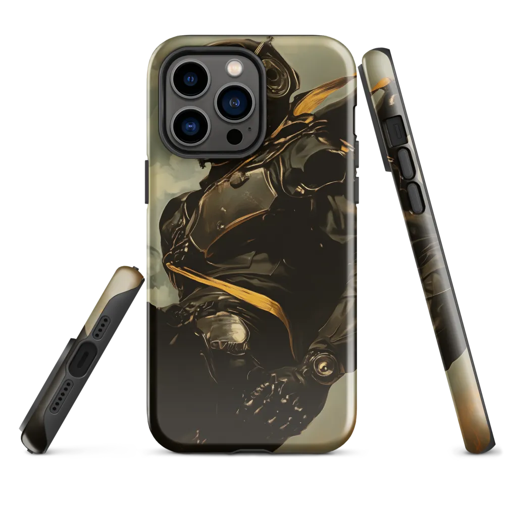 Ethereal Explorer: The Enigmatic Astronaut | Phone Case |  14 Pro Max | Tough Case | Glossy