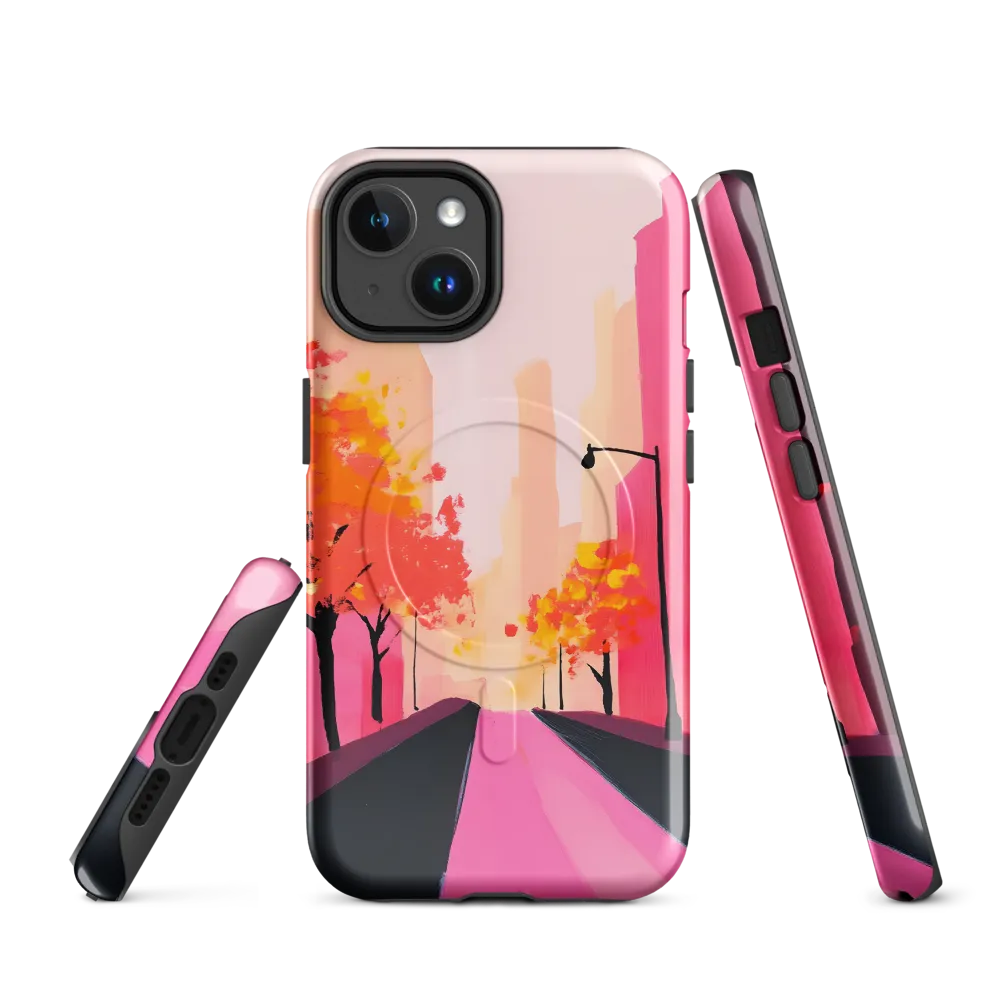 Autumn Serenity in the City | Phone Case |  14 | MagSafe® Tough Case | Glossy